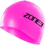 Zone3-OW Accessories-Silicone Swim Cap-Cutout-Pink