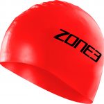 Zone3-OW Accessories-Silicone Swim Cap-Cutout-Red