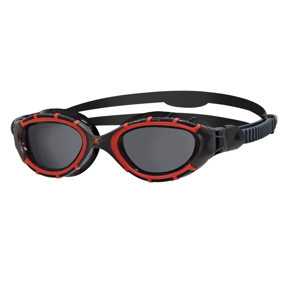 BKRDPSM predator-flex-polarized-goggles-black-red-polarized-smoke-lens
